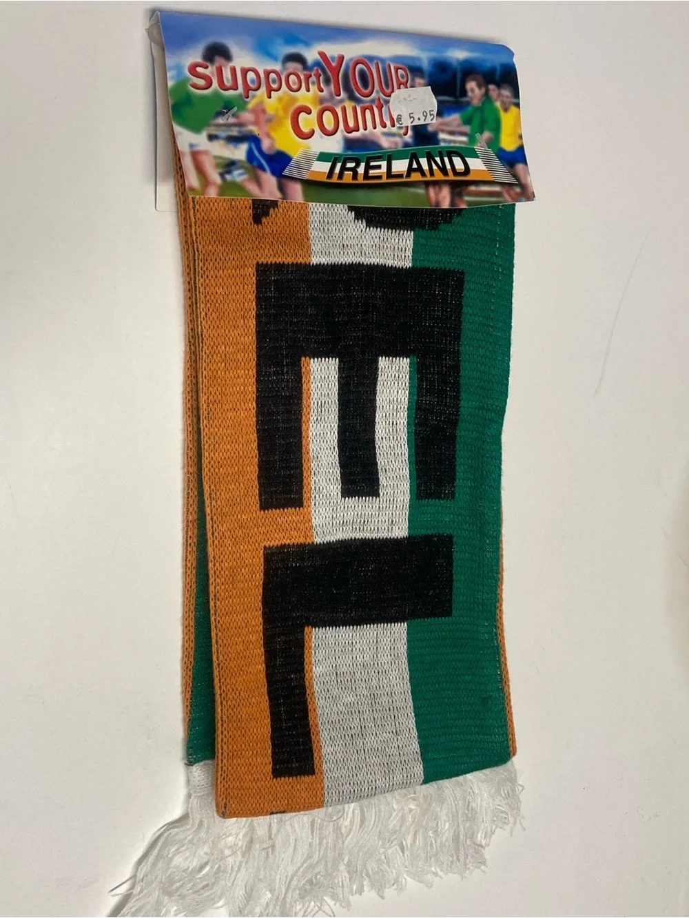 Ireland Soccer Scarf. New with Tags!